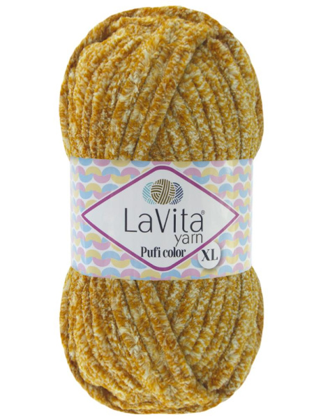 Пряжа LaVita Pufi Color XL 9469