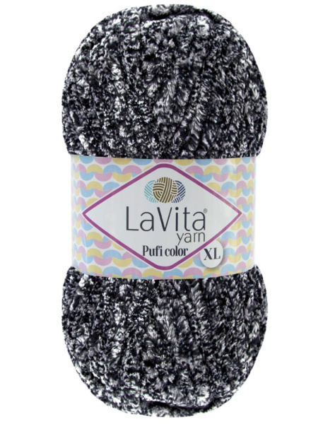 Пряжа LaVita Pufi Color XL 9473