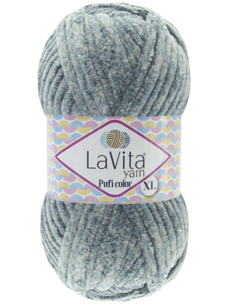 Пряжа LaVita Pufi Color XL 9474