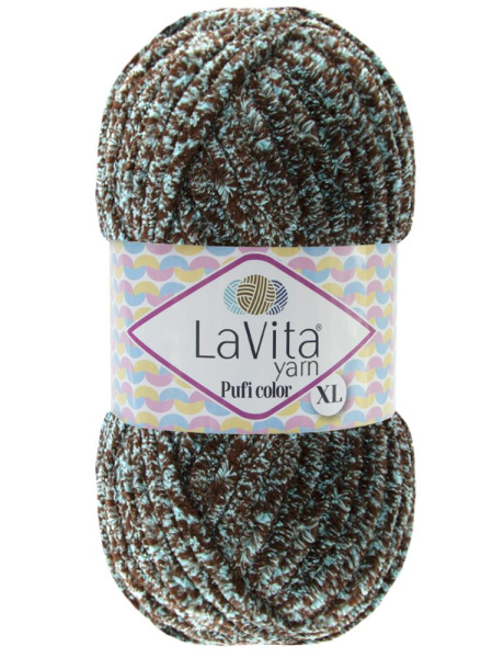 Пряжа LaVita Pufi Color XL 9460