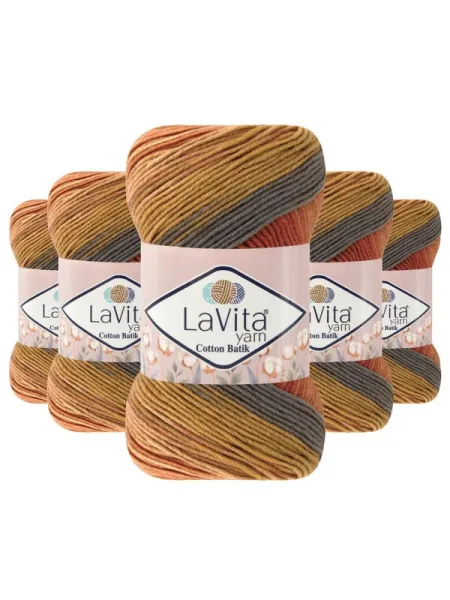 Пряжа LaVita Cotton Batik CB12