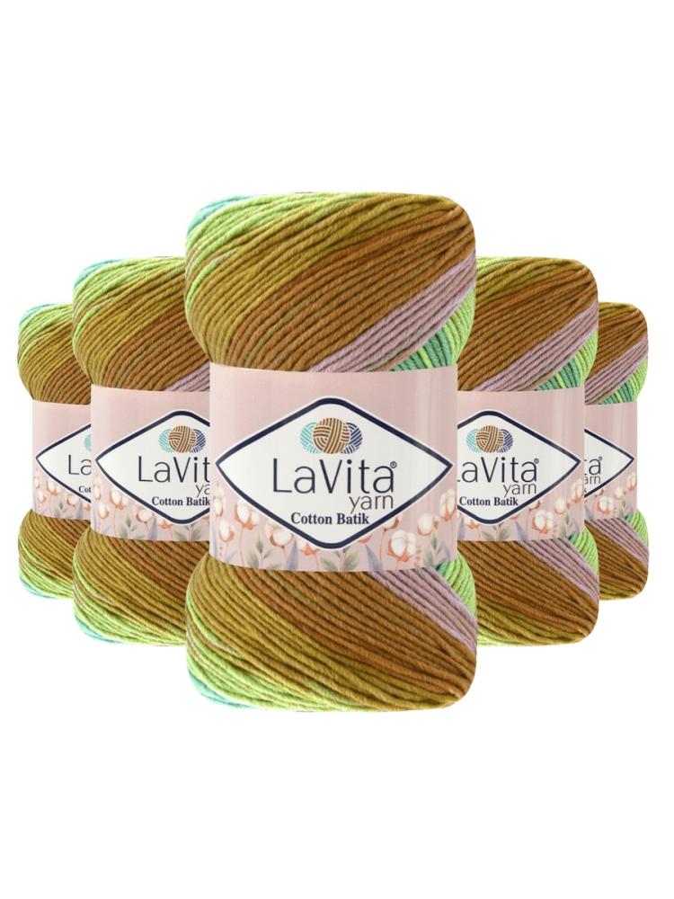 Пряжа LaVita Cotton Batik CB02