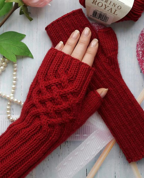 Модные перчатки и варежки зима • Журнал DRESS
