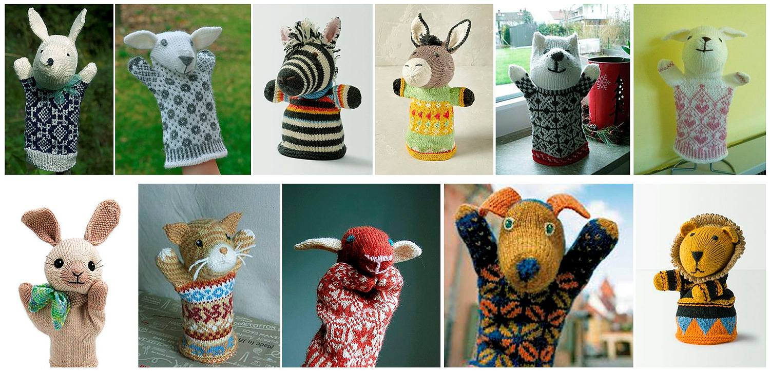 Эстонские вязаные бибабо от Ану Котли