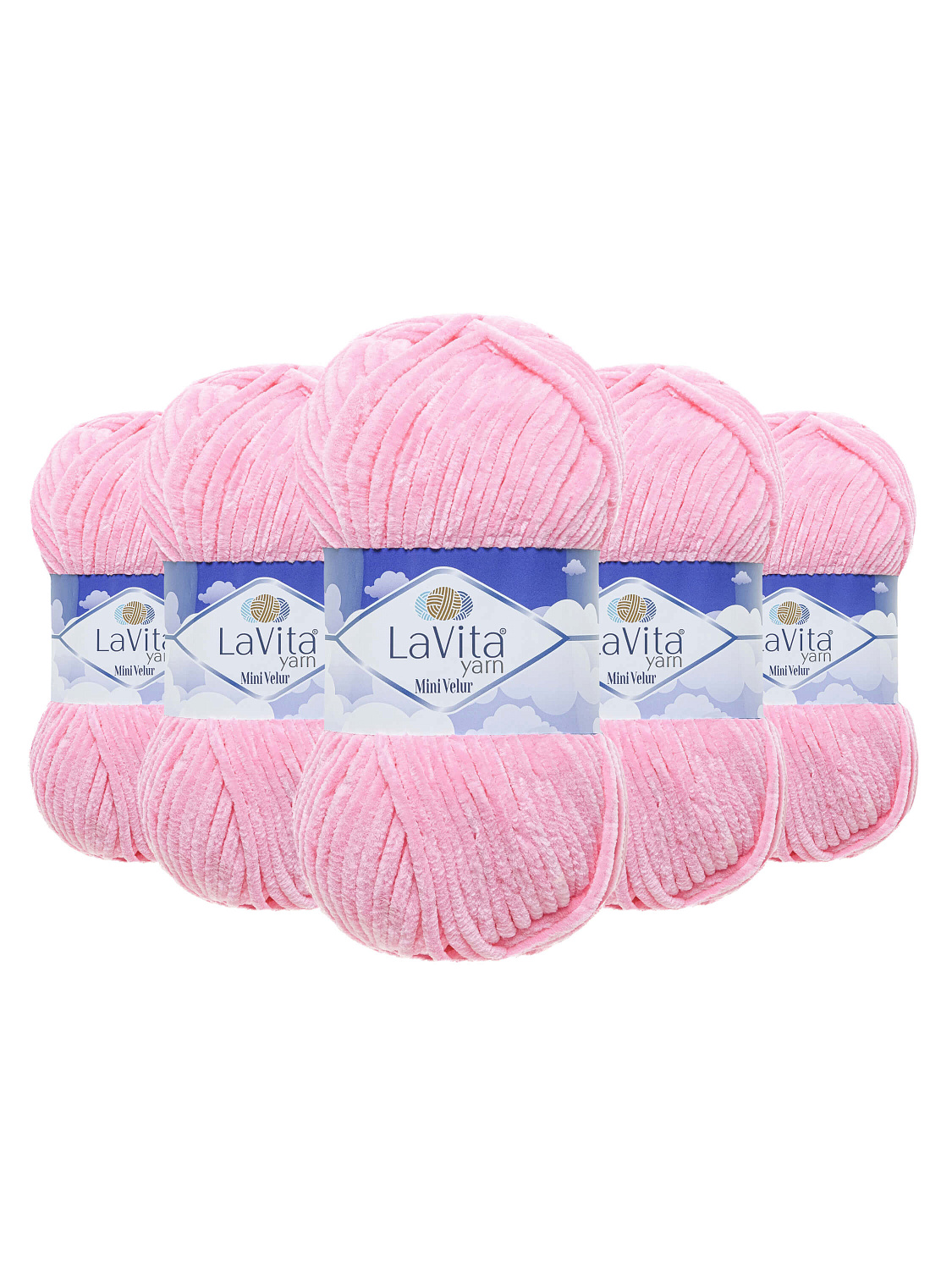 Пряжа LaVita Mini Velur 4017 - 1 моток