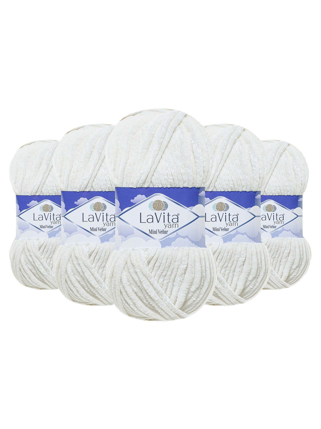 Пряжа LaVita Mini Velur 1011 - 1 моток