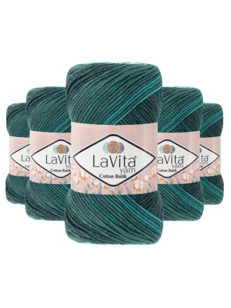 Пряжа LaVita Cotton Batik CB04