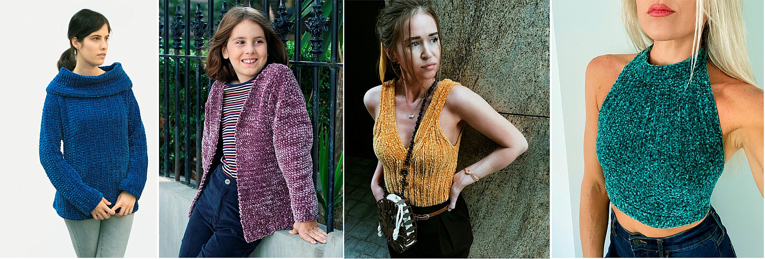 Вязаная одежда из плюшевой пряжи: уход и хранение