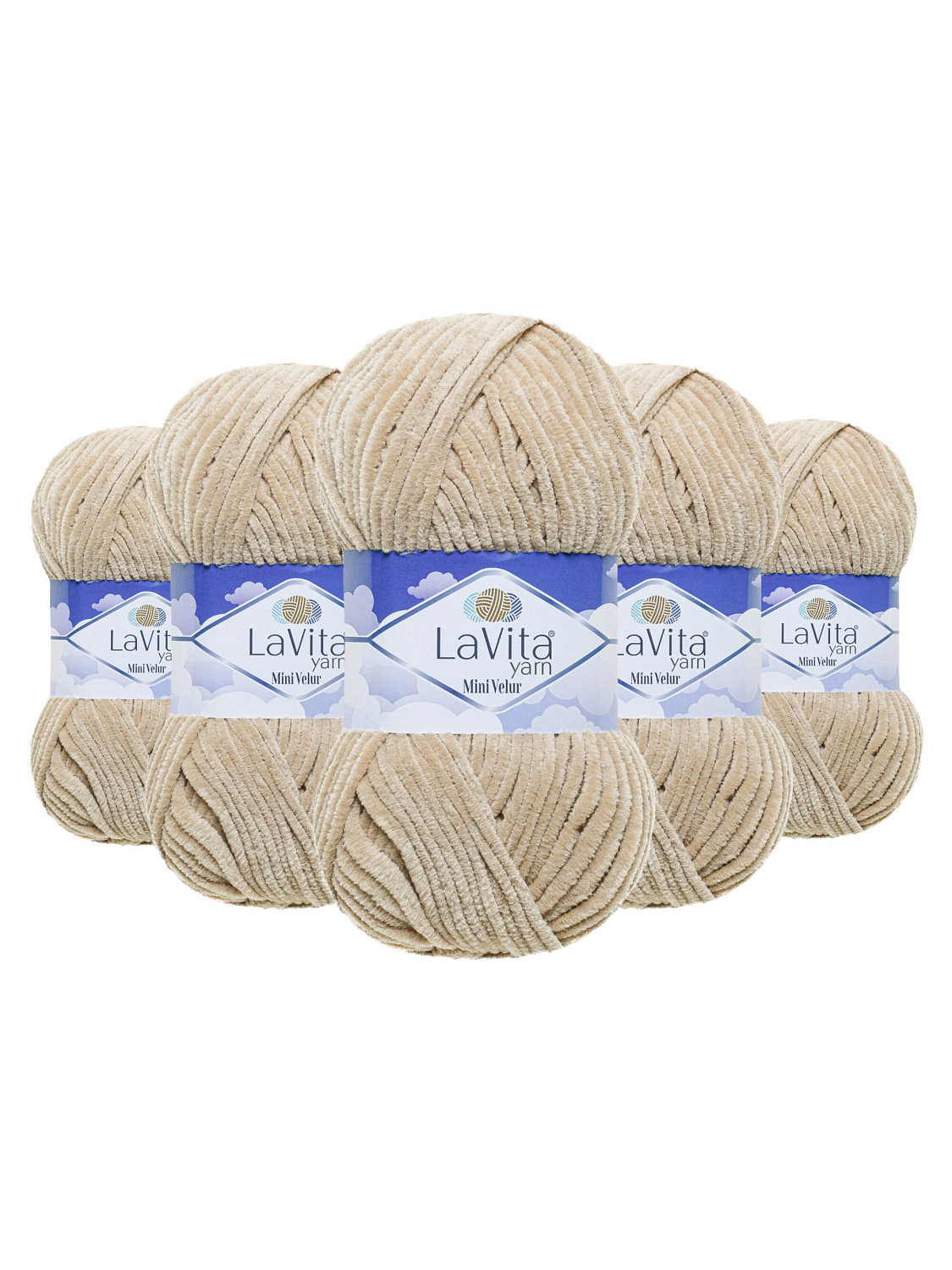 Пряжа LaVita Mini Velur 7119 - 1 моток