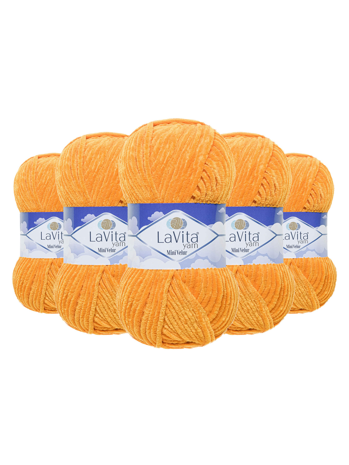 Пряжа LaVita Mini Velur 3012 - 1 моток
