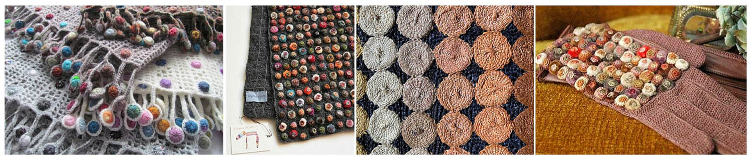 Софи Дижар: вязаные крючком аксессуары, украшения и игрушки