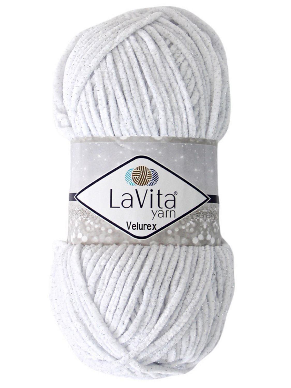 Пряжа LaVita VELUREX 1002 - 1 моток