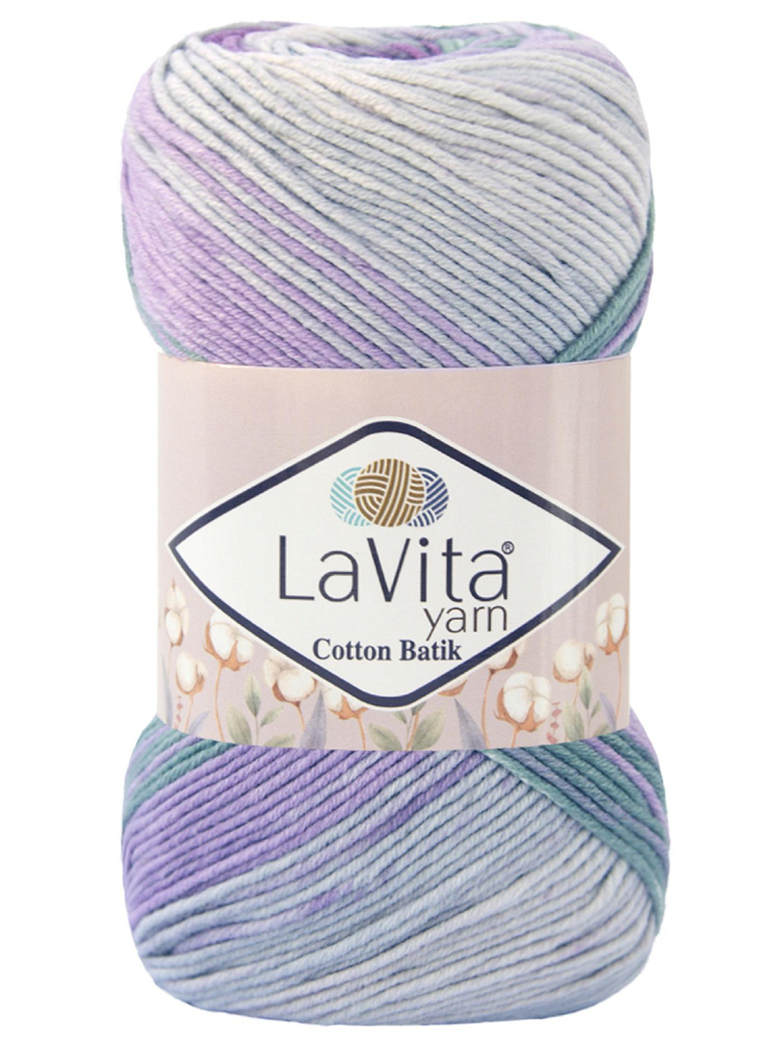 Пряжа LaVita Cotton Batik CB03