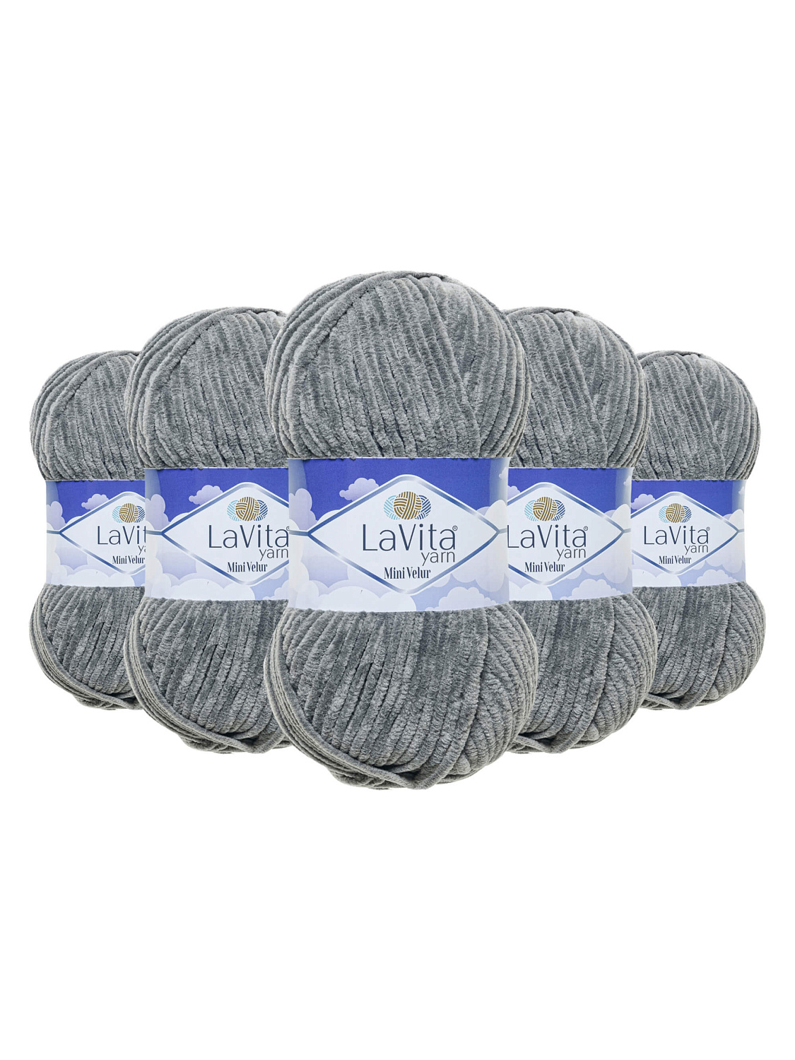 Пряжа LaVita Mini Velur 6019 - 1 моток