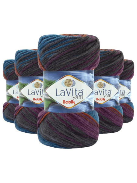 Пряжа LaVita Batik DG03