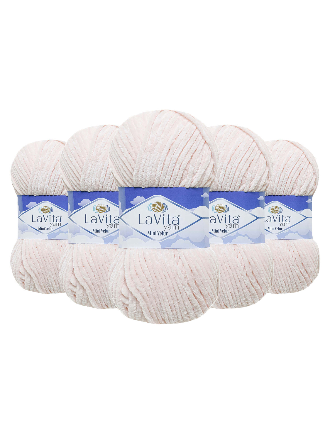 Пряжа LaVita Mini Velur 4141 - 1 моток