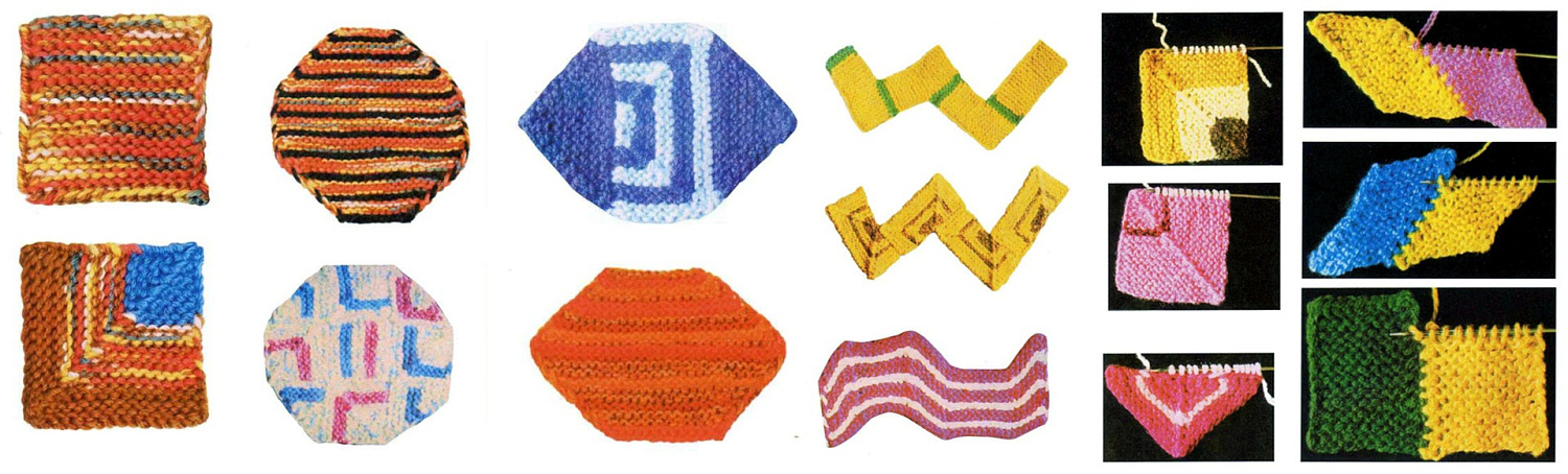 Вязаный пэчворк Надежды Тёткиной Вязаный пэчворк Надежды Тёткиной