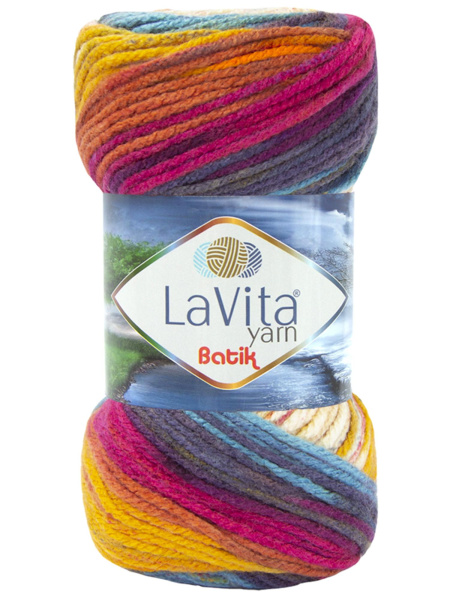 Пряжа LaVita Batik DG01