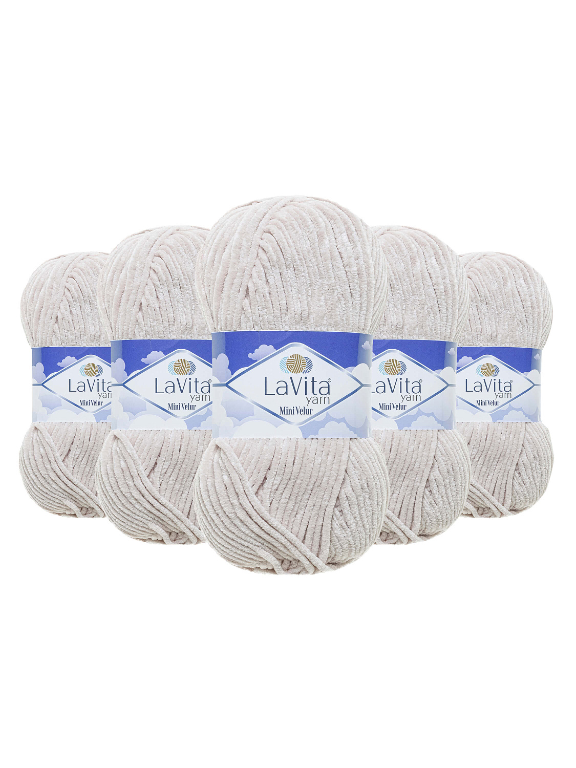 Пряжа LaVita Mini Velur 4140 - 1 моток