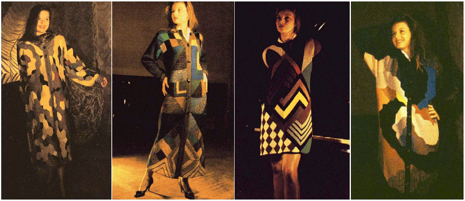 Вязаный пэчворк Надежды Тёткиной Вязаный пэчворк Надежды Тёткиной