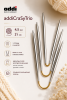 Спицы чулочные addiCraSyTrio, супергладкие, №4.5, 21 см