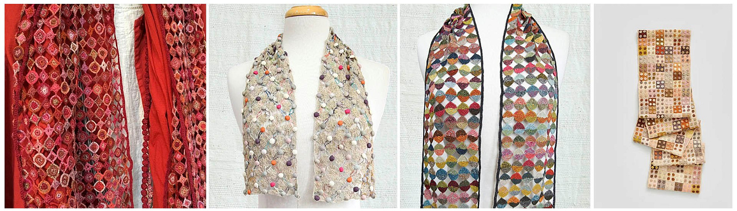 Софи Дижар: вязаные крючком аксессуары, украшения и игрушки