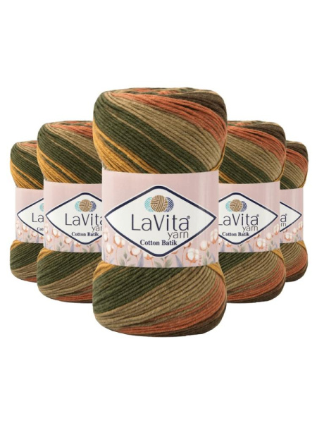 Пряжа LaVita Cotton Batik CB07