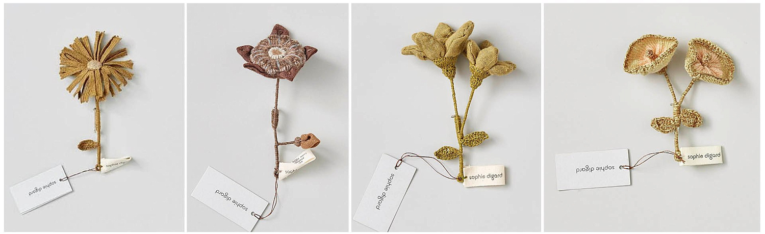 Софи Дижар: вязаные крючком аксессуары, украшения и игрушки