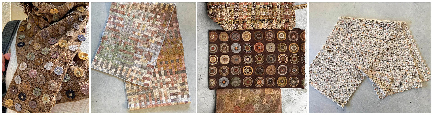 Софи Дижар: вязаные крючком аксессуары, украшения и игрушки