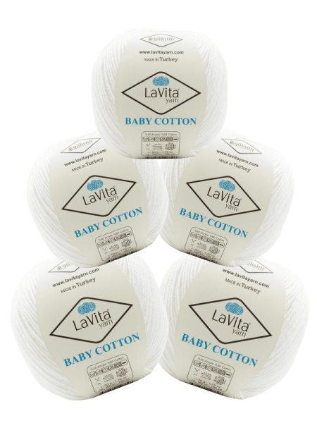 Пряжа LaVita BabyCotton 1002