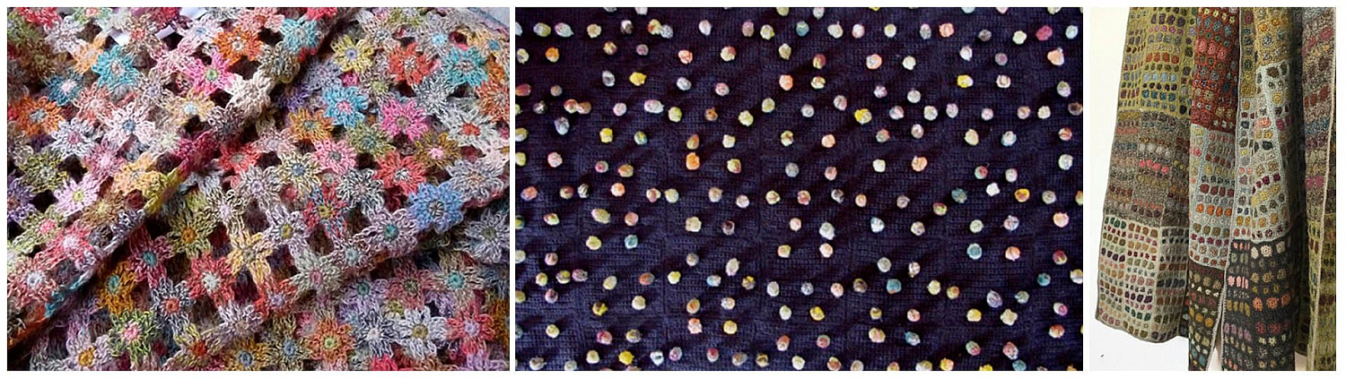 Софи Дижар: вязаные крючком аксессуары, украшения и игрушки