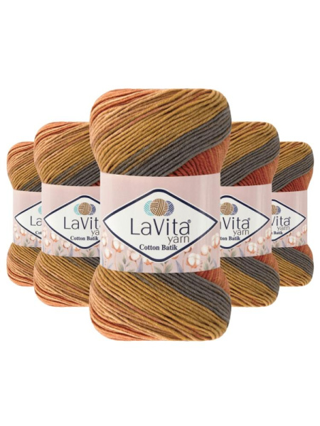 Пряжа LaVita Cotton Batik CB12