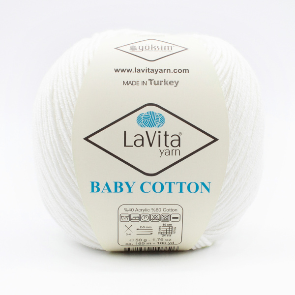 Пряжа LaVita BabyCotton 1002