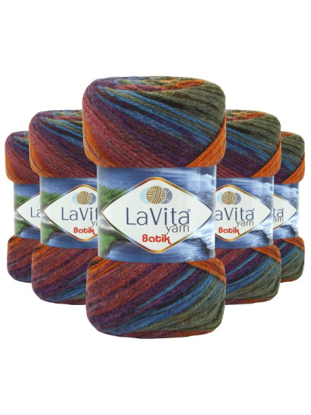 Пряжа LaVita Batik DG17