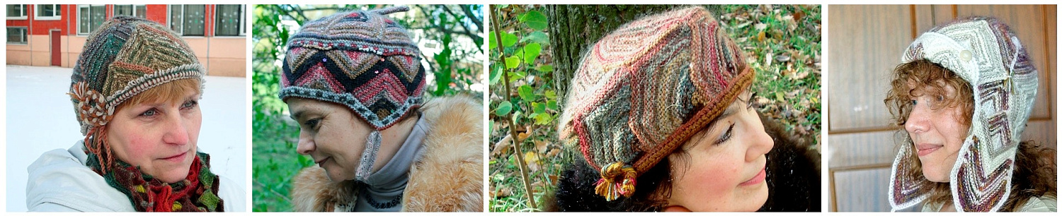 Вязаный пэчворк Надежды Тёткиной Вязаный пэчворк Надежды Тёткиной