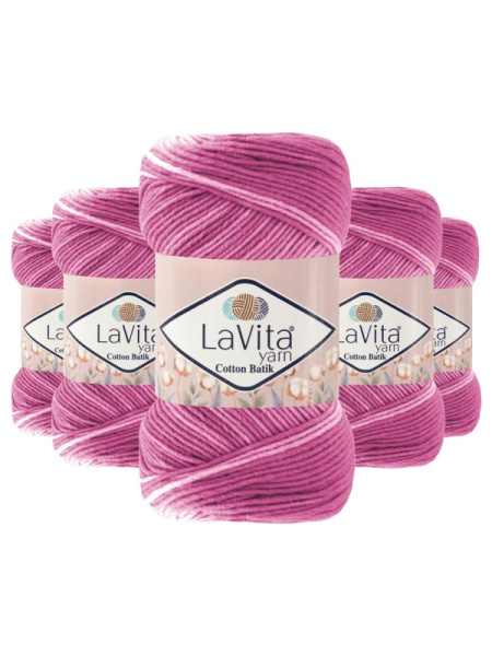 Пряжа LaVita Cotton Batik CB18