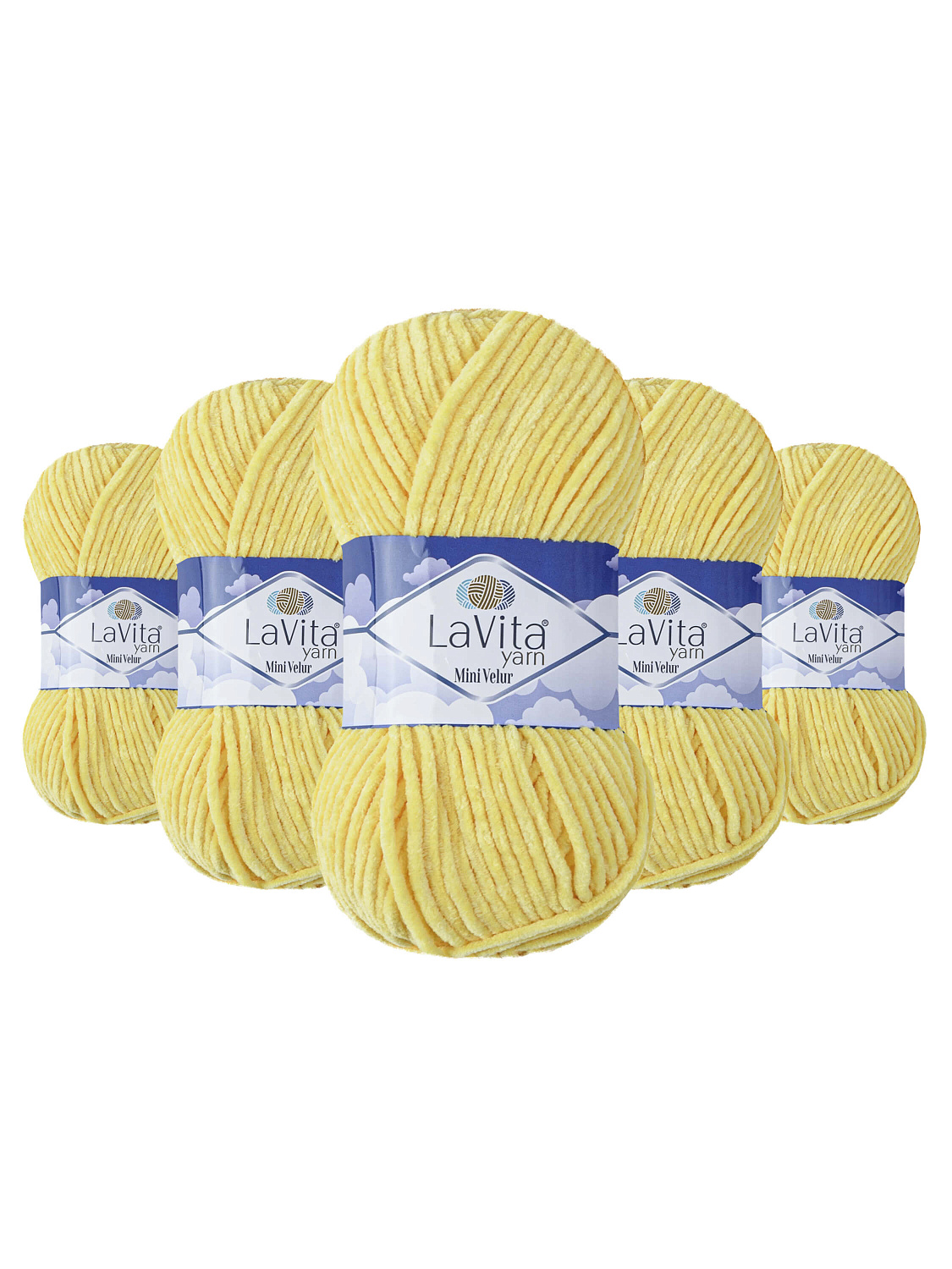 Пряжа LaVita Mini Velur 2026 - 1 моток