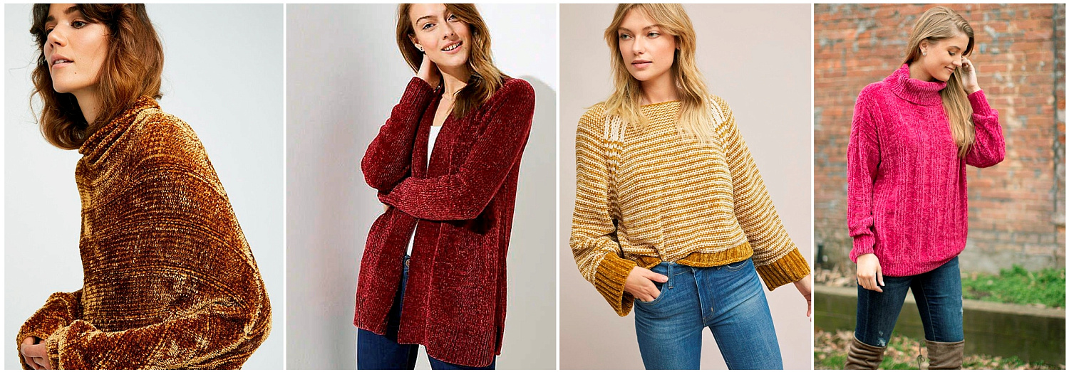 Вязаная одежда из плюшевой пряжи: уход и хранение