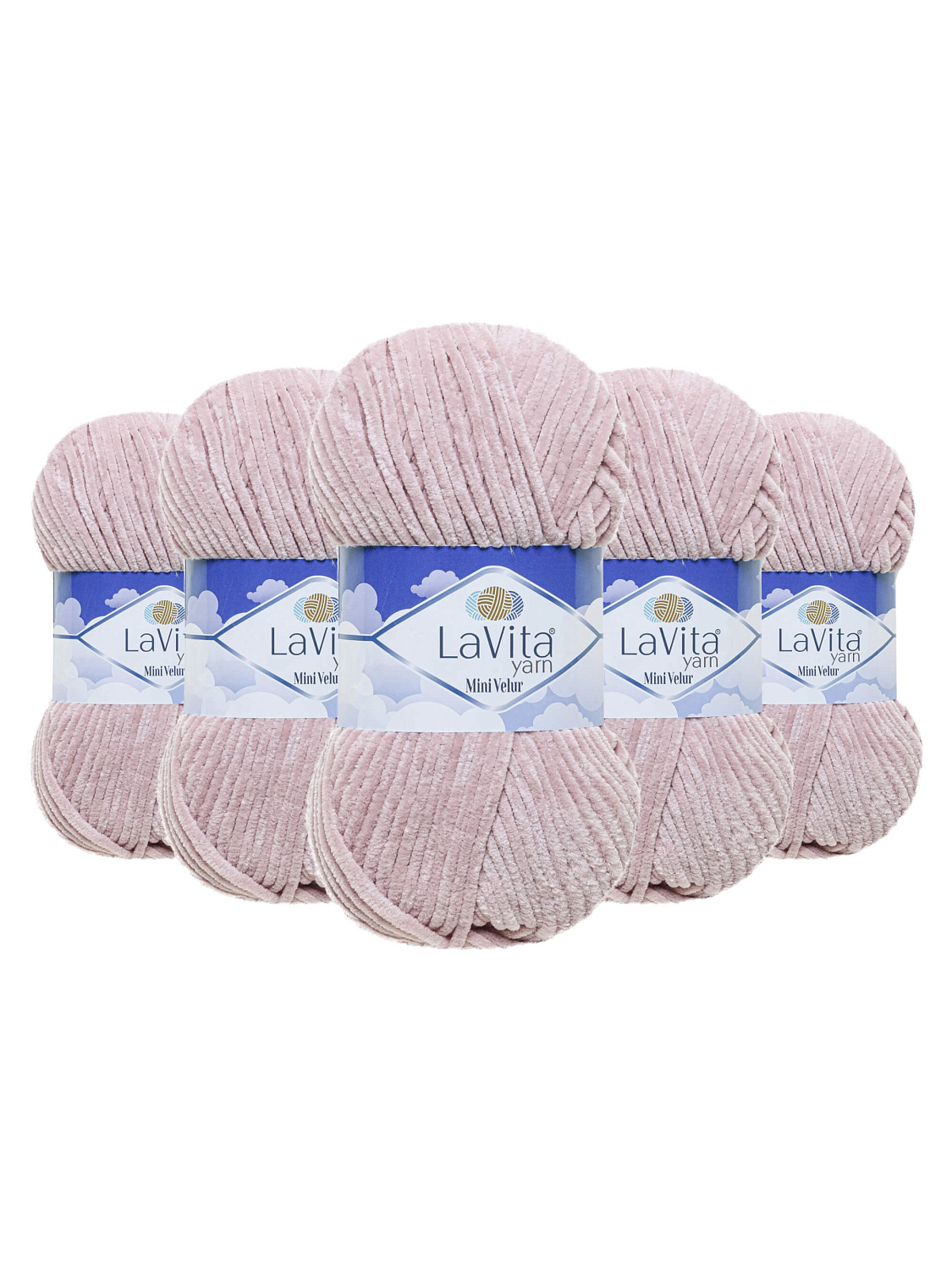 Пряжа LaVita Mini Velur 4002 - 1 моток