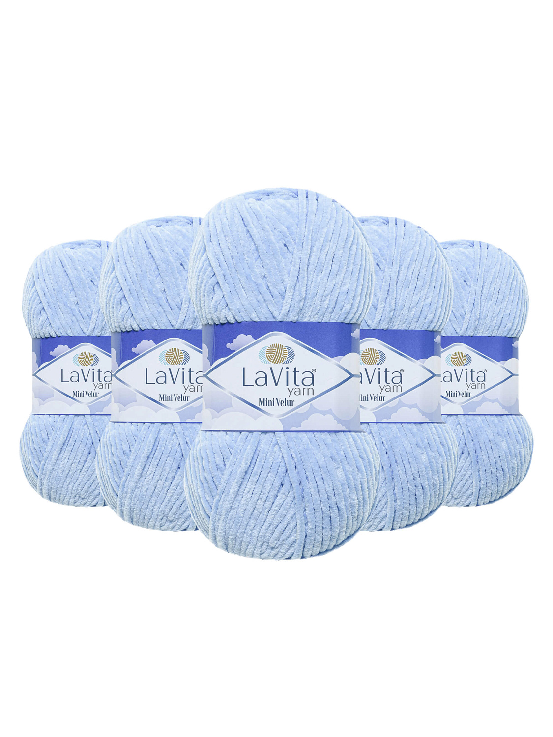 Пряжа LaVita Mini Velur 5012 - 1 моток