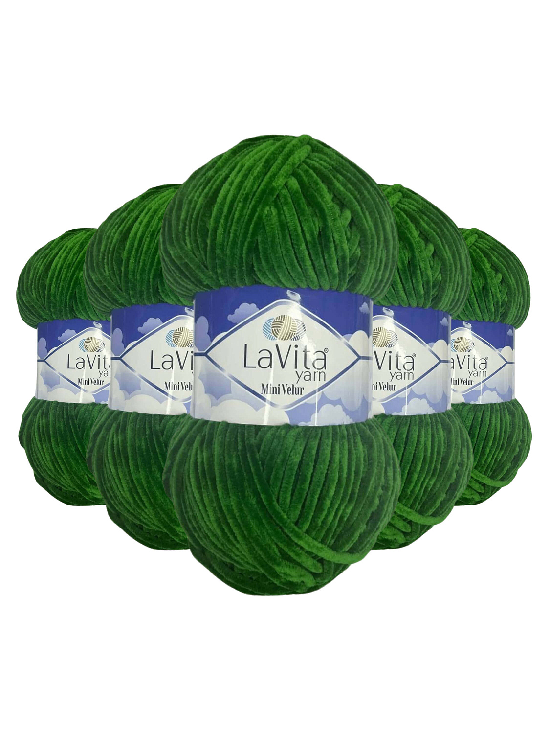 Пряжа LaVita Mini Velur 8148 - 1 моток