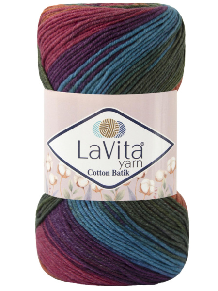 Пряжа LaVita Cotton Batik CB17