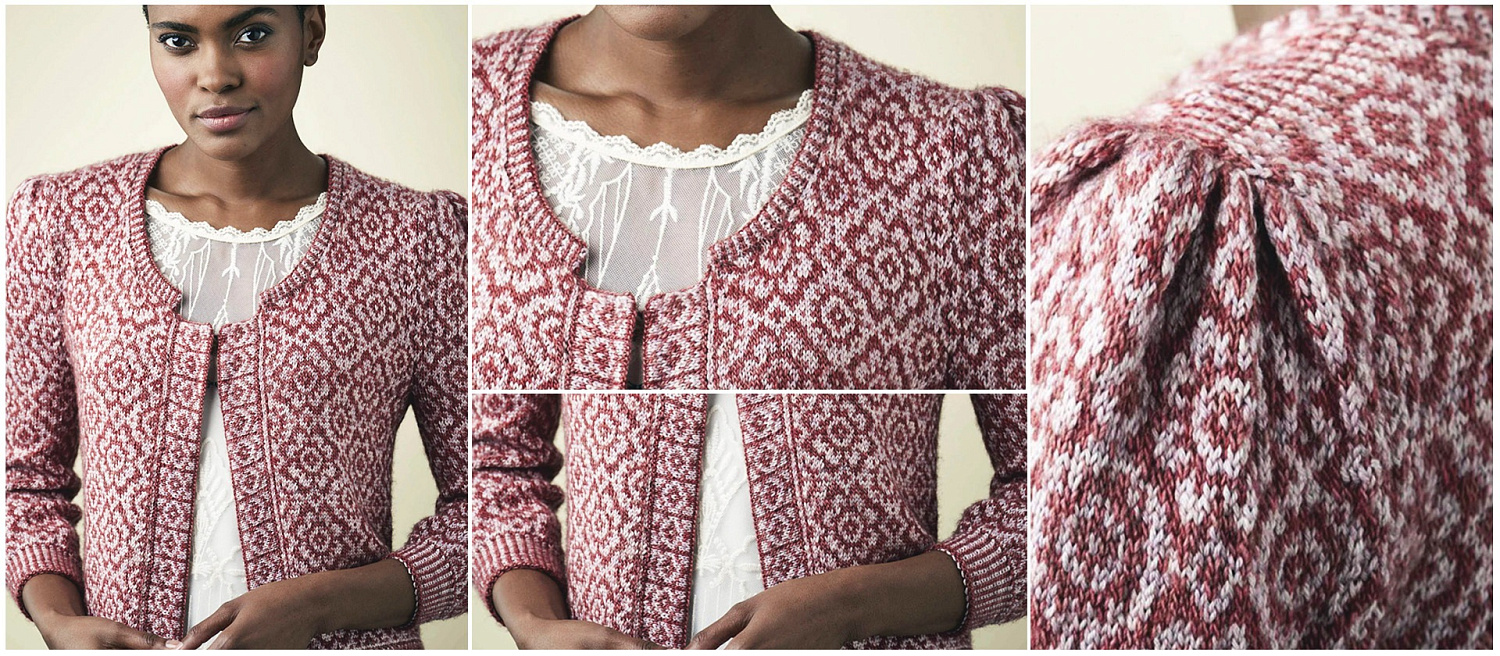 Жаккардовый кардиган Machair из The Knitter № 138 – Ч. 2