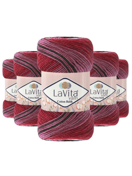 Пряжа LaVita Cotton Batik CB08