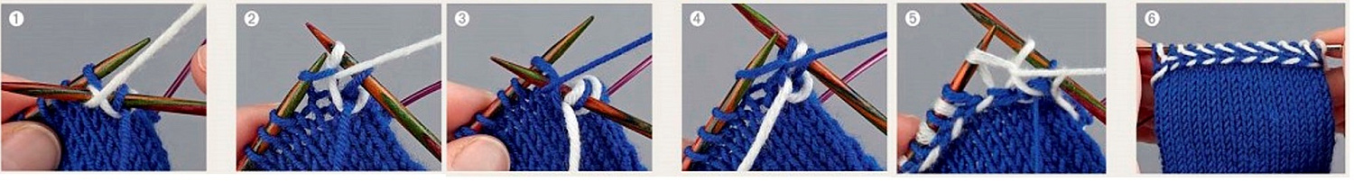 Декоративные приемы вязания спицами: «латвийская косичка» (latvian braid)