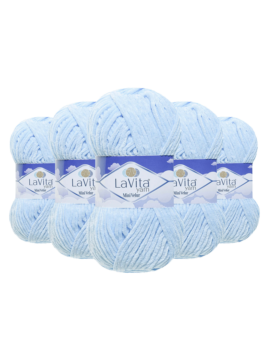 Пряжа LaVita Mini Velur 5010 - 1 моток