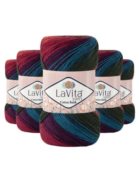 Пряжа LaVita Cotton Batik CB17