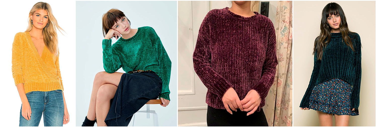 Вязаная одежда из плюшевой пряжи: уход и хранение