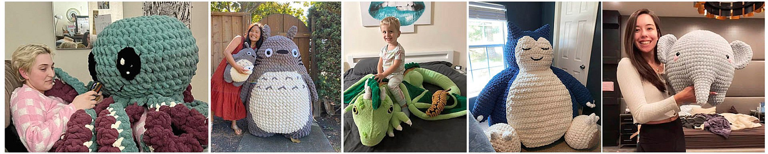 Виды плюшевой пряжи: толщина, состав, цвет