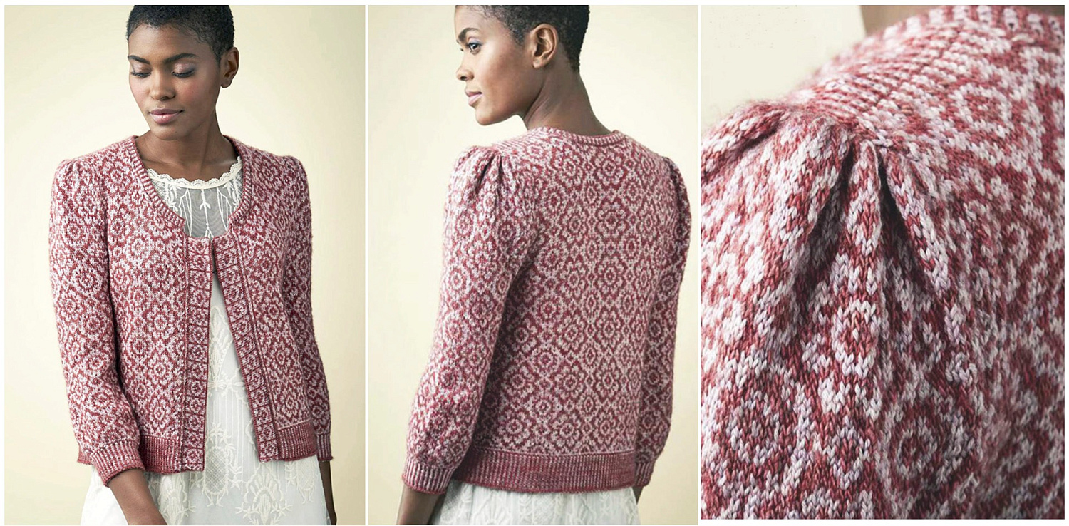 Жаккардовый кардиган Machair из The Knitter № 138 – Ч. 1